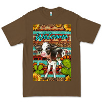Cacao Welcome Cute Baby Calf Premium Tee - LillyAllenDesigns