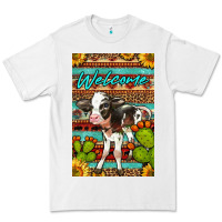 White Welcome Cute Baby Calf Premium Tee - LillyAllenDesigns