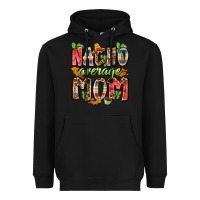 Black nacho average mom Heavyweight Hoodie - Zillion Design Studio
