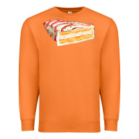 Carrot white christmas cake Premium Sweatshirt - FaDigitalArtStudio