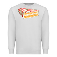 Dove Grey white christmas cake Premium Sweatshirt - FaDigitalArtStudio