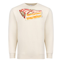 Sandshell white christmas cake Premium Sweatshirt - FaDigitalArtStudio