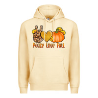 Pina Colada peace love fall Premium Hoodie - AdoDesignShop