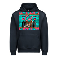 Navy Western Bengal Cat Mom Urban Hoodie - LillyAllenDesigns