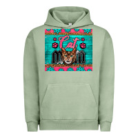 Pigment Oil Green Western Bengal Cat Mom Urban Hoodie - LillyAllenDesigns