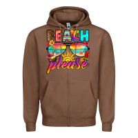Chestnut beach please Zipper Hoodie - RanaPortraitStore