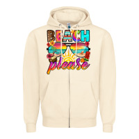 Sandshell beach please Zipper Hoodie - RanaPortraitStore