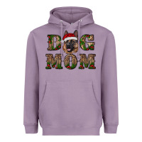 Chriistmas Dog Mom With German Shepherd Heavyweight Hoodie | Teevron