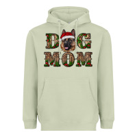 Matcha chriistmas dog mom with german shepherd Heavyweight Hoodie - RanaPortraitStore