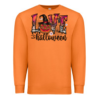 Carrot love halloween Premium Sweatshirt - CowhideDigitalArt