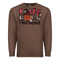 Chestnut love halloween Premium Sweatshirt - CowhideDigitalArt