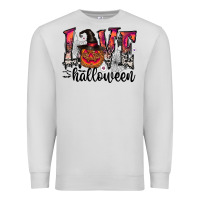 Dove Grey love halloween Premium Sweatshirt - CowhideDigitalArt