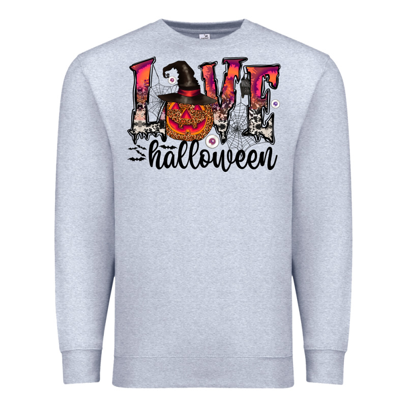 Love Halloween Premium Sweatshirt by CowhideDigitalArt | Teevron