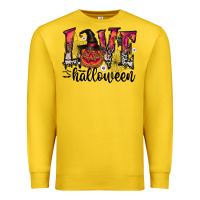 Lemon love halloween Premium Sweatshirt - CowhideDigitalArt