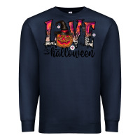 Navy love halloween Premium Sweatshirt - CowhideDigitalArt