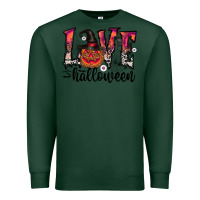 Sports Green love halloween Premium Sweatshirt - CowhideDigitalArt