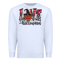White love halloween Premium Sweatshirt - CowhideDigitalArt