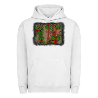 Pigment Lunar Rock christmas plaid leopard mistletoe background Urban Hoodie - BarkalooDesign