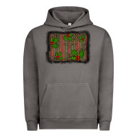 Pigment Tornado christmas plaid leopard mistletoe background Urban Hoodie - BarkalooDesign