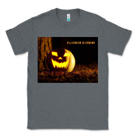Charcoal Heather Halloween Is Coming Classic Tee - Unal Design