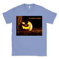 Colony Blue Halloween Is Coming Classic Tee - Unal Design