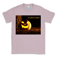 Lilac Halloween Is Coming Classic Tee - Unal Design