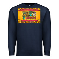 Navy beer and sunshine skinny metal can holder Premium Sweatshirt - HRA Design Shop