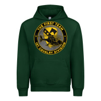 Forest Green the first team 1st cavalry division Urban Hoodie - Jasminsmagicworld
