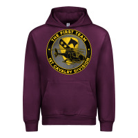 Mauve Wine the first team 1st cavalry division Urban Hoodie - Jasminsmagicworld