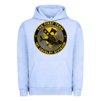 Pigment Grape Ice the first team 1st cavalry division Urban Hoodie - Jasminsmagicworld