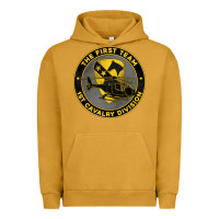 Pigment Peanut Butter the first team 1st cavalry division Urban Hoodie - Jasminsmagicworld