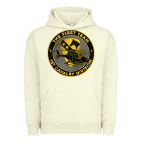 Pigment Pistachio the first team 1st cavalry division Urban Hoodie - Jasminsmagicworld