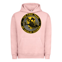 Pigment Salmon the first team 1st cavalry division Urban Hoodie - Jasminsmagicworld