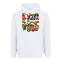 White nacho average mini Heavyweight Hoodie - Zillion Design Studio