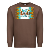 Chestnut best teacher ever skinny metal can holder Premium Sweatshirt - HRA Design Shop