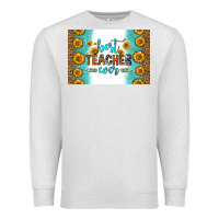 Oatmeal Heather best teacher ever skinny metal can holder Premium Sweatshirt - HRA Design Shop