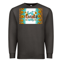 Best Teacher Ever Skinny Metal Can Holder Premium Sweatshirt | Teevron