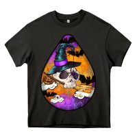 Asphalt Hallowen Teardrop Heavy Core Tee - LillyAllenDesigns