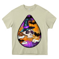 Mossy Hallowen Teardrop Heavy Core Tee - LillyAllenDesigns