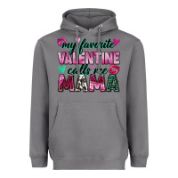 Storm my favorite valentine calls me mama Heavyweight Hoodie - Zillion Design Studio