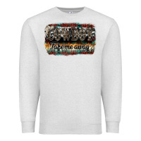 Oatmeal Heather cowboy take me away Premium Sweatshirt - SublimationCraftShop