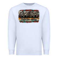 White cowboy take me away Premium Sweatshirt - SublimationCraftShop