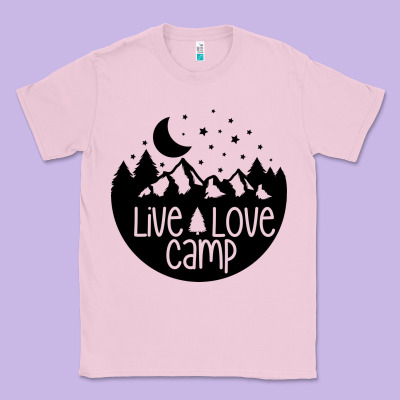 Classic Tee Live Love Camp