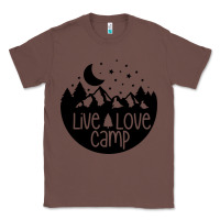 Chestnut Live Love Camp Classic Tee - Unal Design