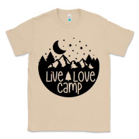 Mushroom Live Love Camp Classic Tee - Unal Design