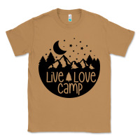 Toasted Coconut Live Love Camp Classic Tee - Unal Design