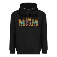 Black shepherd mom western Heavyweight Hoodie - RanaPortraitStore