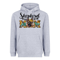 Heather Grey shepherd mom western Heavyweight Hoodie - RanaPortraitStore
