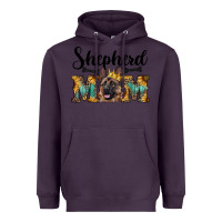 Plum shepherd mom western Heavyweight Hoodie - RanaPortraitStore