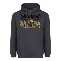 Smoke shepherd mom western Heavyweight Hoodie - RanaPortraitStore